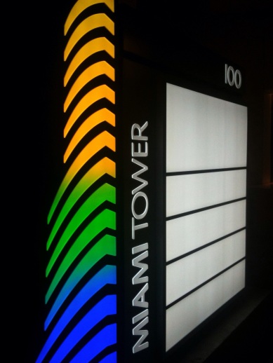 Miami Tower RGB LED Sign
